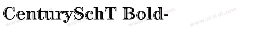 CenturySchT Bold字体转换 CenturySchT Bold字体转换